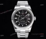 Noob Factory Rolex Sky Dweller Watch - Replica Rolex Sky Dweller Black Dial For Men